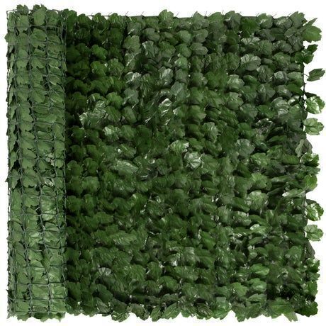 Outdoor Faux Ivy Privacy Screen Fence 94" x 39" - Lot 786