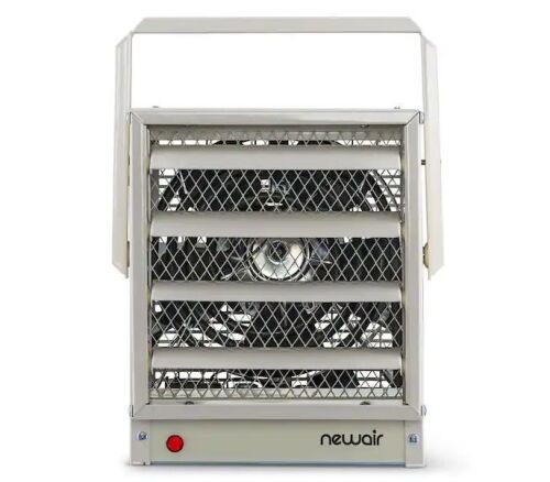 NewAir 17,060 BTU 5000-Watt 240V Ceiling Mount Hardwired Electric Shop Garage Heater - Lot 101JF