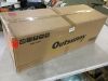 Outsunny 48 in. Steel Portable Charcoal BBQ Grill and Offset Smoker with Wheels and 2 Storage Shelves - Thumbnail 2