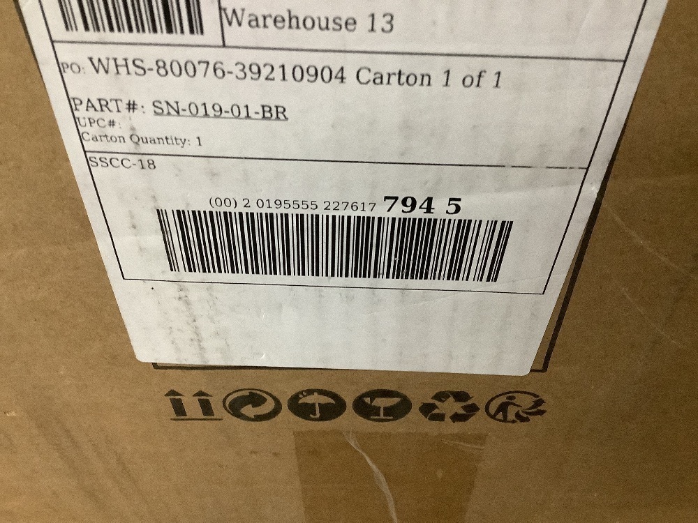 Uixe Light Brown Faux Leather Upholstered Swivel Accent Barrel Chair - Image 4 - Lot 23JF