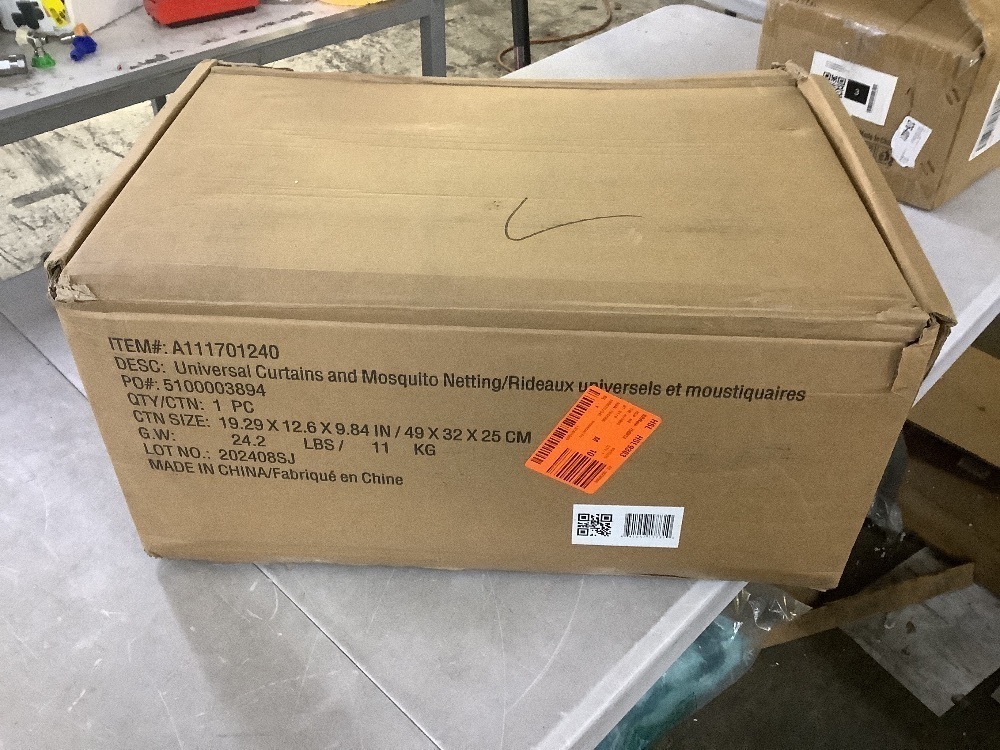 Sunjoy Universal Curtains and Mosquito Netting for 13 ft. x 15 ft. Wood Gazebos - Image 2 - Lot 286JF