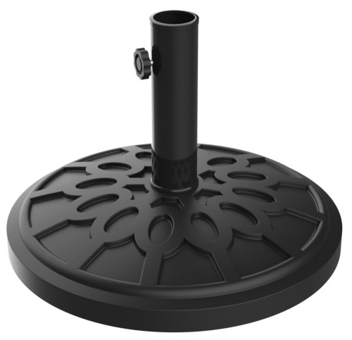 Heavy-Duty 19lbs Weighted Outdoor Stand for Patio Umbrella - Lot 295JF