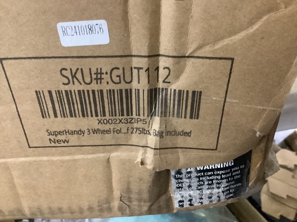 SuperHandy Passport Mobility Scooter for Adults- Foldable, 3 Wheel, Airline Travel Friendly - 13 Mile Range, Includes 2 Removable 44.4V Lithium-ion Batteries & Charger - Image 10 - Lot 21JF