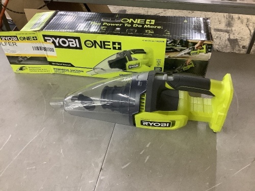 Ryobi ONE+ 18V Cordless Multi-Surface Handheld Vacuum (Tool Only) - Lot 602JF