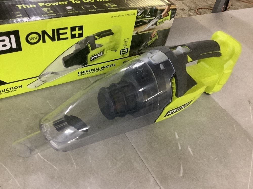 Ryobi ONE+ 18V Cordless Multi-Surface Handheld Vacuum (Tool Only) - Image 2 - Lot 602JF