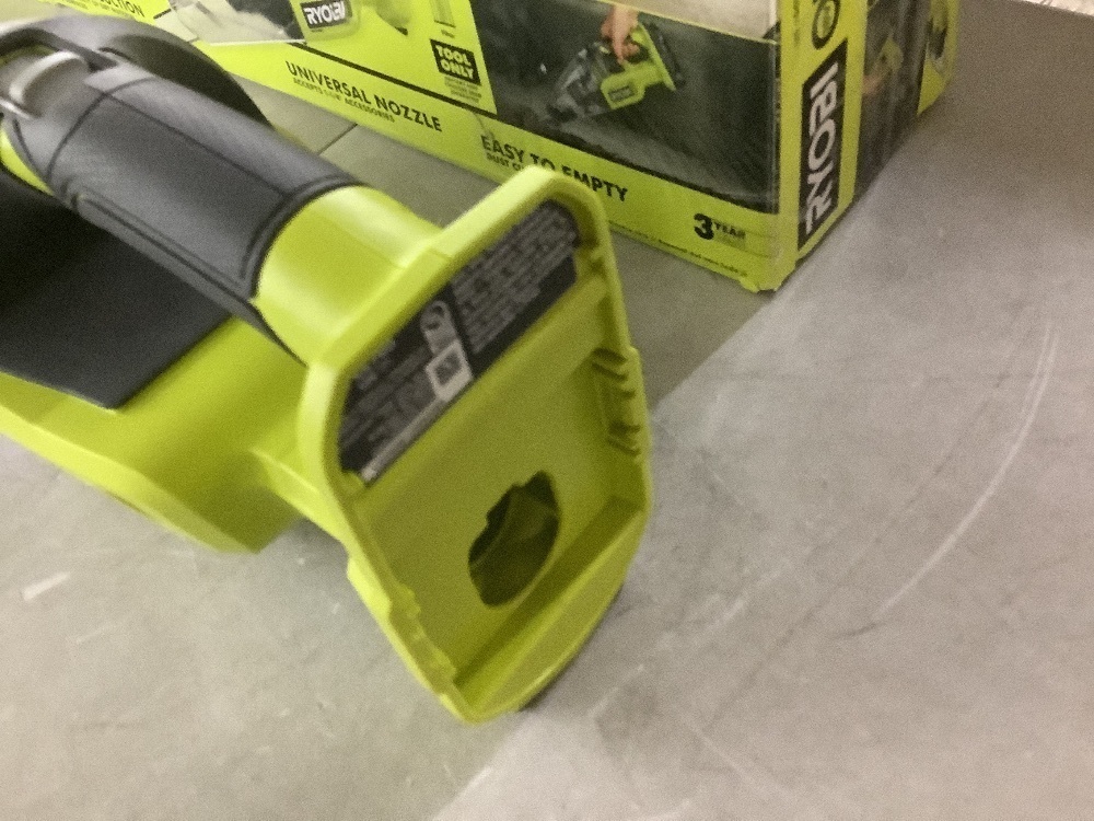 Ryobi ONE+ 18V Cordless Multi-Surface Handheld Vacuum (Tool Only) - Image 3 - Lot 602JF