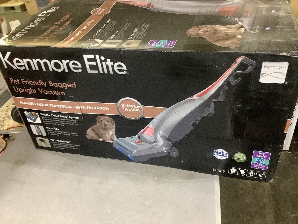 Kenmore Elite Pet Friendly Bagged Upright Vacuum - Image 2 - Lot 27JF