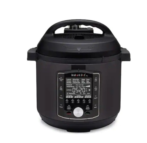 Instant Pot 8 qt. Matte Black Duo Pro Electric Pressure Cooker - Dent - Lot 197JF