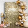 Qcity Light Gold Shimmer Wall Backdrop - Thumbnail 1
