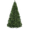 Unlit Artificial Green Spruce Christmas Tree, w/Easy Assembly 4.5ft - Thumbnail 1