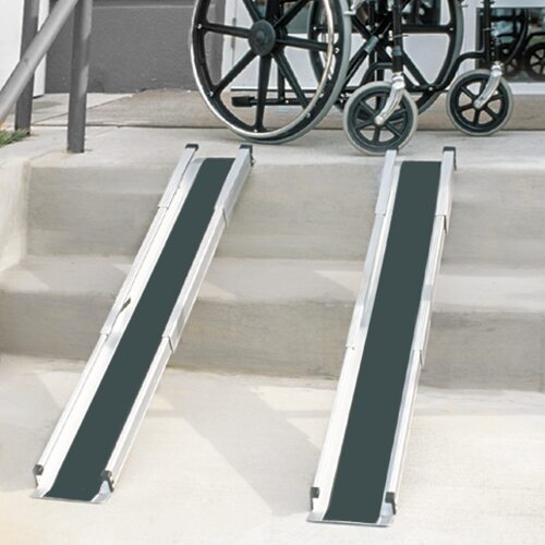DMI Retractable Lightweight Portable Wheelchair Ramps - Lot 8069