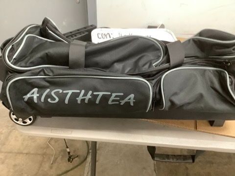 2-3 Ball Bowling Bag with Wheels, Rolling Trolley Bowling Bags with Large Separate Shoe Compartment and Oversized Accessory Pocket - Image 2 - Lot 8078