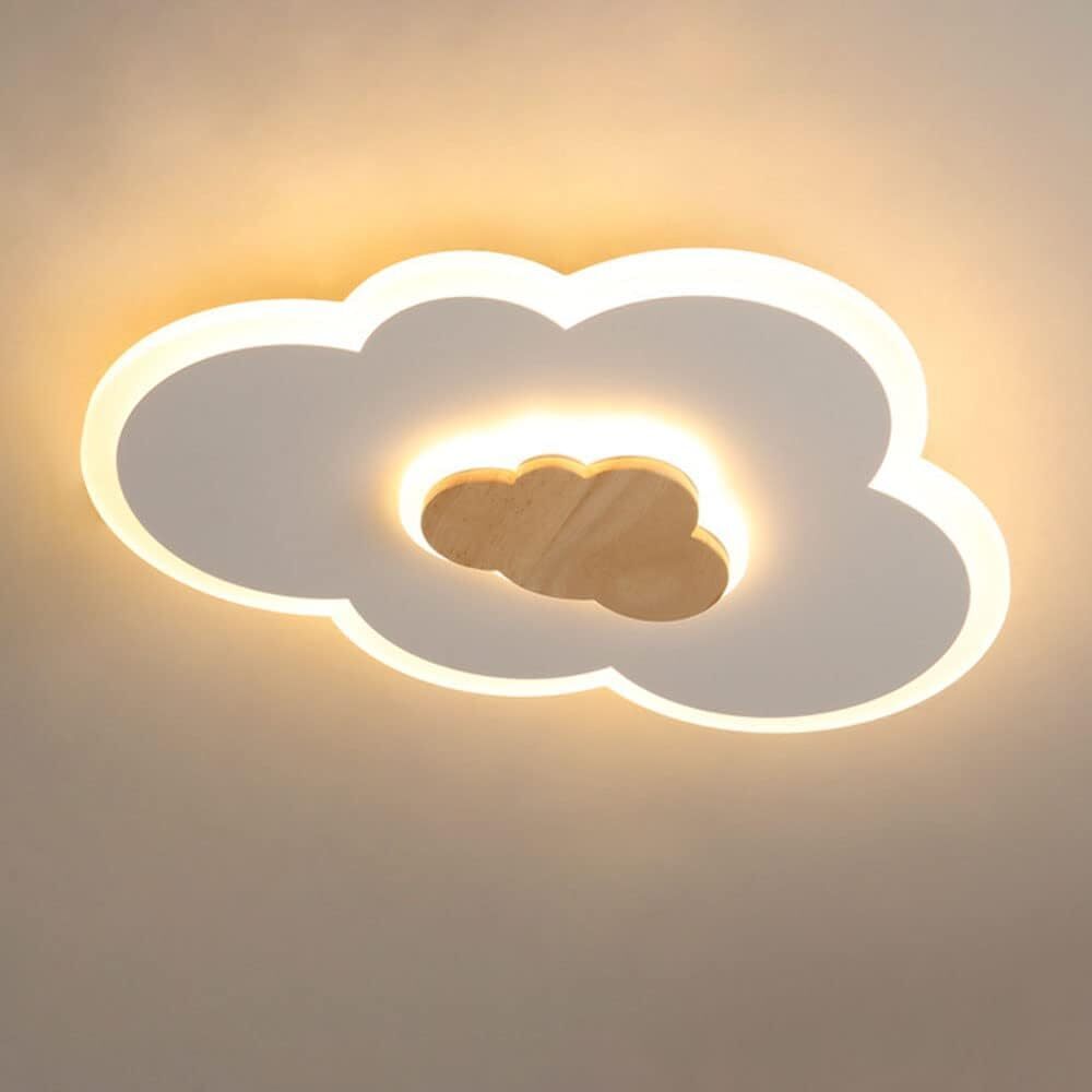 Modern LED Ceiling Light Acrylic Lampshade Ceiling Light Nordic Ultra Thin Ceiling Lights Flush Mount Ceiling Lamp Home Decor for Living Room Bedroom (Color: White) - Image 1 - Lot 8220