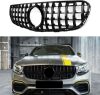 GTR GLC Class Grill Front Grille for Merc...Oe GLC300 GLC250 2015 2016 2017 2018 2019 Silver - Thumbnail 1