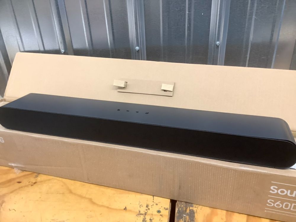 SAMSUNG S60D 5.0ch Soundbar w/Wireless Dolby Atmos Audio, All-in-One Design, Q-Symphony, SpaceFit Sound Pro, Adaptive Sound, Game Mode Pro with Alexa Built-in, HW-S60D/ZA - Image 1 - Lot 14