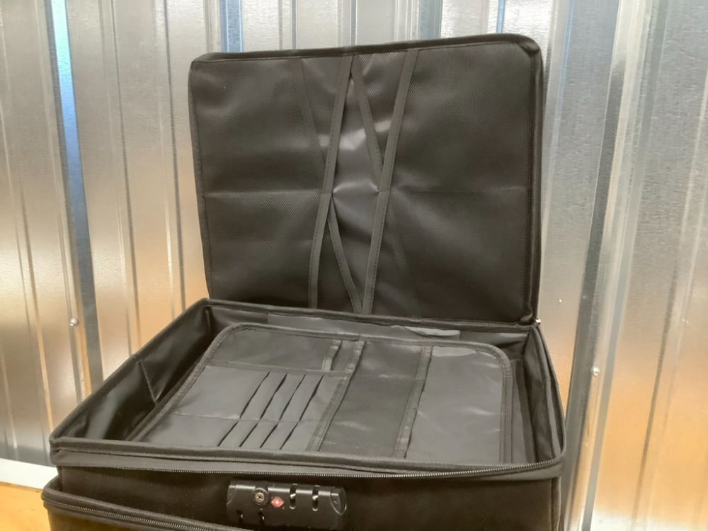 THE WHITE SHOP File Box with Lock,Multi-Layer Fireproof Document Box Collapsible File Storage - Image 3 - Lot 6668