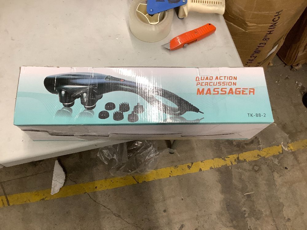 Quad Action Massager for Neck Back Leg All Joint All Type Pain Relief - Image 3 - Lot 6669