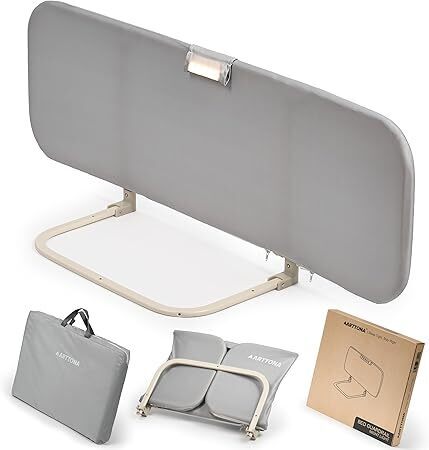 Toddler Bed Rail with Night Light - Foldable Bed Side Rails - Lot 6670