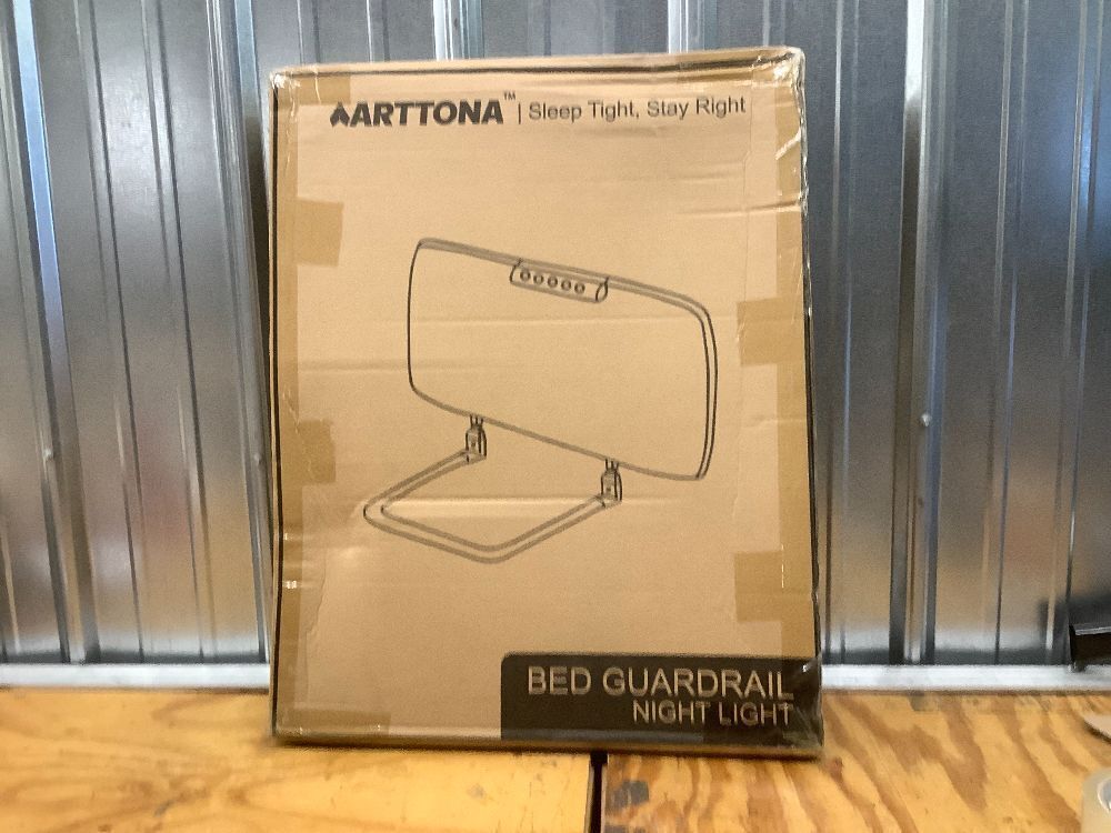 Toddler Bed Rail with Night Light - Foldable Bed Side Rails - Image 2 - Lot 6670