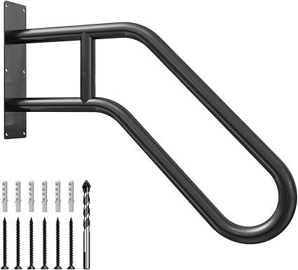 Handrails for Outdoor Steps Wall Mount - Lot 6672