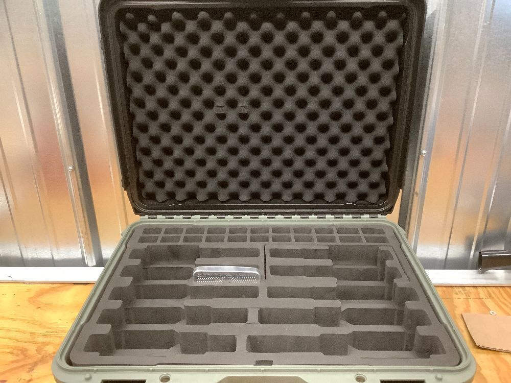 Pistol Gun Case for Multiple Handguns – TSA Approved Travel Pistol Case with 2 TSA Locks, Pre-cut Heavy Duty Waterproof Hard Shell Gun Case with Silica Gel Canister - Image 4 - Lot 6678