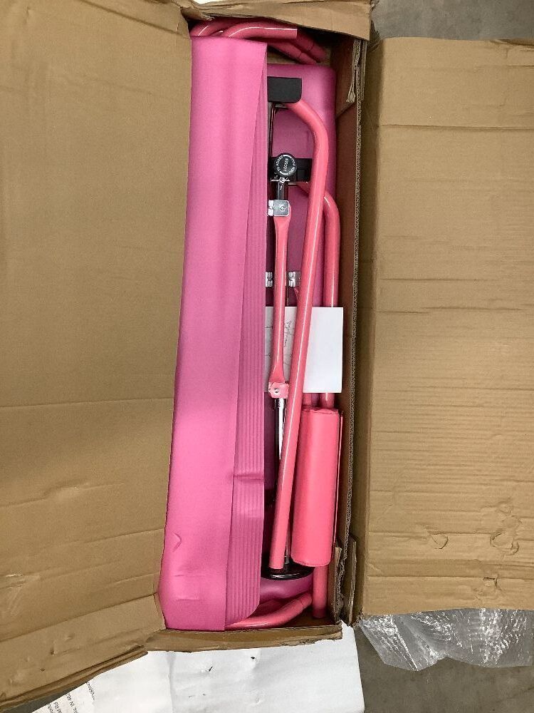 Safly Fun Expandable Gymnastics Bars Junior Training Bar Gymnastic Folding Horizontal Bars with Mat for Kids(Pink+Mat) - Image 2 - Lot 6684