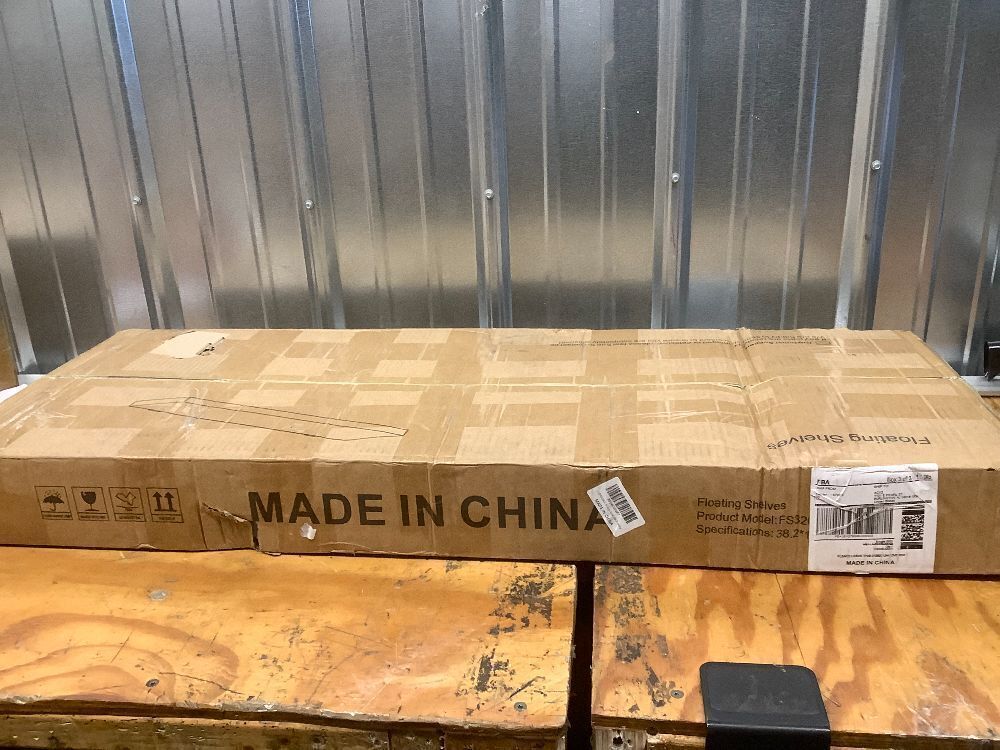 30 Inch Solid Oak Floating Shelves - Natural Wood 12 Inch Deep Wall Shelf, Rustic Display Shelf, Hanging Wall Shelf Decoration for Bedroom, Bathroom, Living Room - Image 2 - Lot 6688