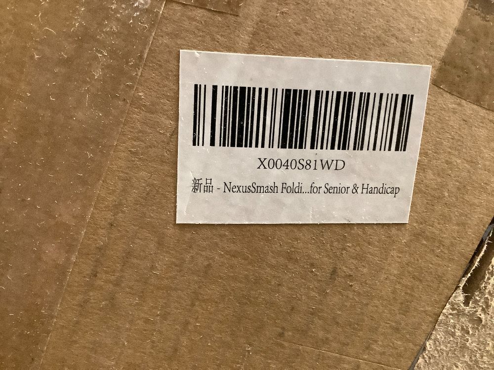 Folding Bedside Commode with Wheels, Padded Shower Chair with Bucket, Rolling Shower Commode Chairs with Soft Backrest, Bedside Commodes for Senior & Handicap - Image 2 - Lot 6696