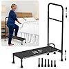 Bed Step Stool with Adjustable Handle for Elderly Adults, 30.5" Long Bedside Step Stools - Image 1 - Lot 6698