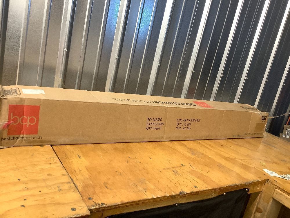 Outdoor Market Patio Umbrella w/ Push Button Tilt, Crank Lift - 7.5ft - Image 2 - Lot 8062