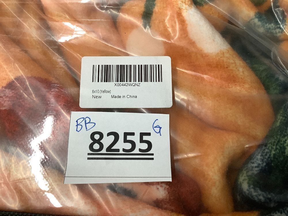 Rugcomf Area Rugs 8x10 Rug for Living Room Clearance Washable Boho Area Rug Non Slip Floral Vintage Low Pile Large Rug for Living Room, Bedroom, Farmhouse, Dining Room, Kids Playroom(Yellow) - Image 3 - Lot 8255