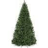 Unlit Artificial Green Spruce Christmas Tree, w/ Easy Assembly - Thumbnail 1