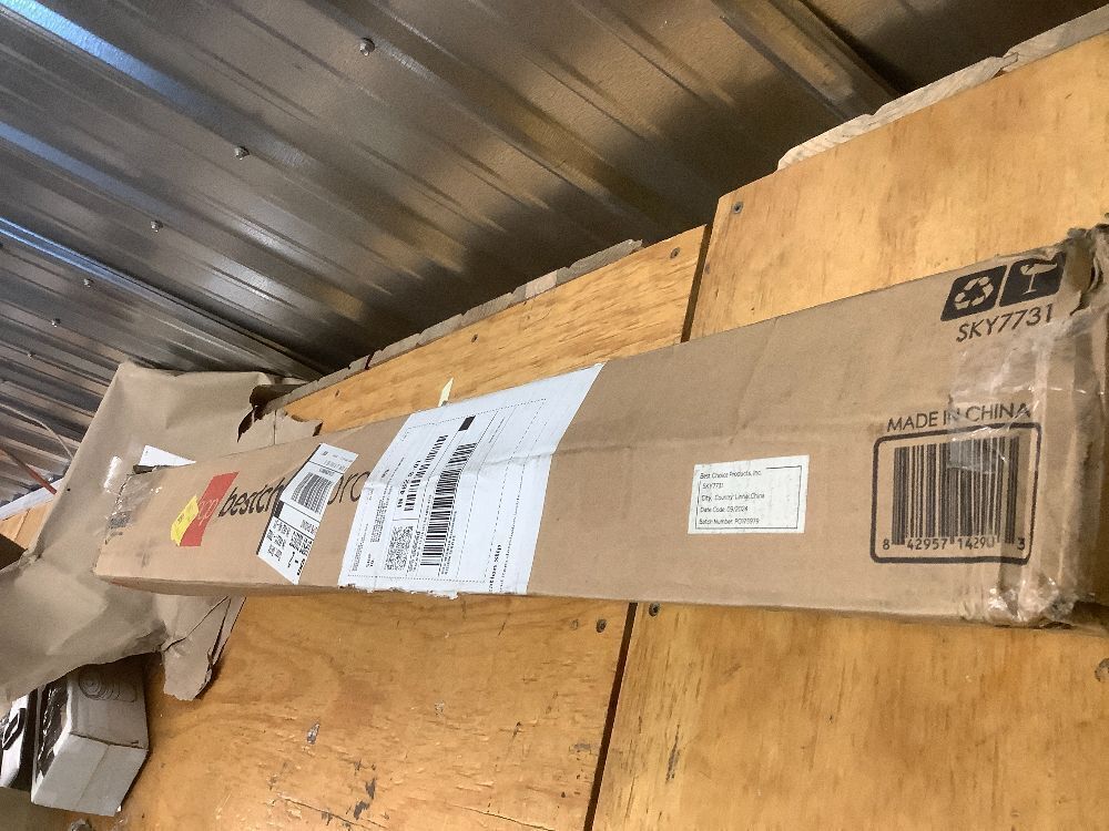 Outdoor Market Patio Umbrella w/ Push Button Tilt, Crank Lift - 7.5ft - Image 3 - Lot 8027