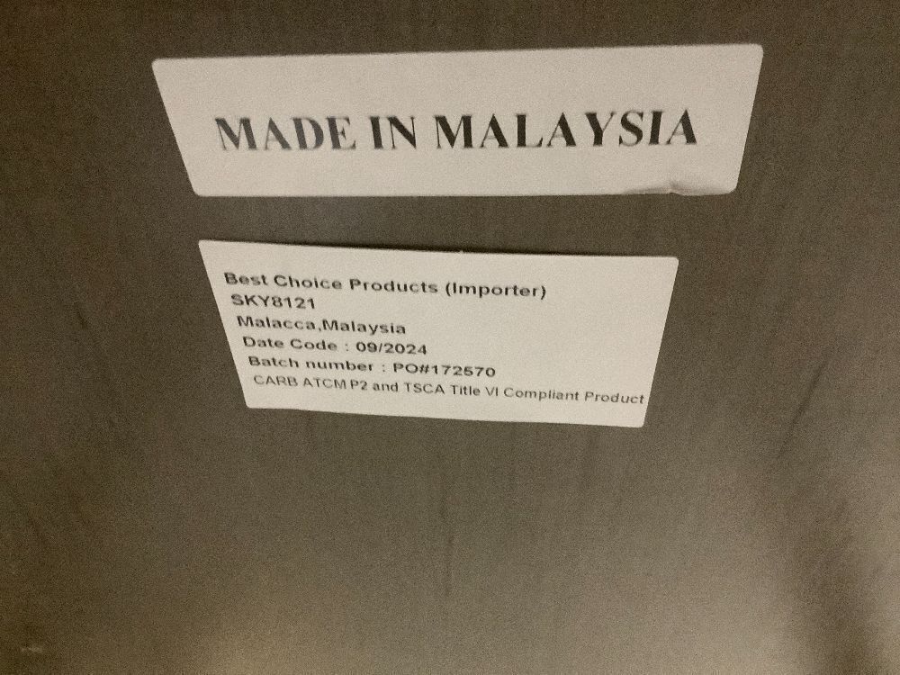 Mid-Century Modern Upholstered Wooden Dining Table *NO CHAIRS* - Image 4 - Lot 8028