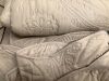 King Size Quilt Bedding Set -beige - Thumbnail 2
