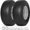 13x5.00-6 Flat Free Lawn Mower Tire and Wheel - Thumbnail 1