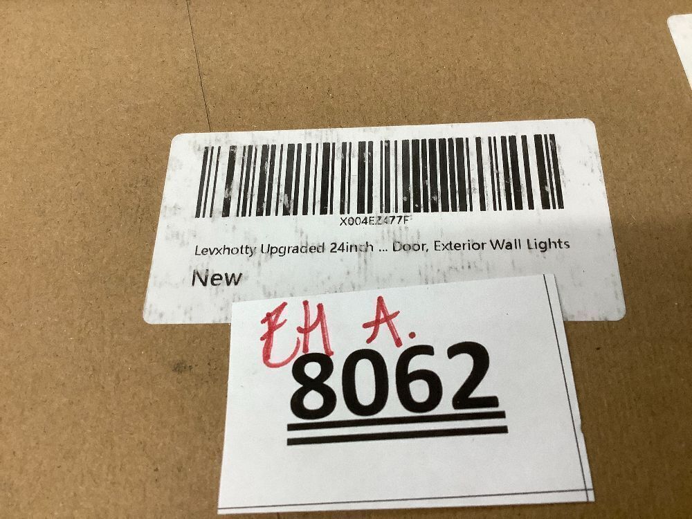 Levxhotty Upgraded 24inch 2pcs Modern Wall Light, 4.33 Inch Wide Dimmable Linear Wall Sconce, Waterproof IP65, Black LED Long Outdoor Lights for Garage, Front Door, Exterior Wall Lights - Image 4 - Lot 8062