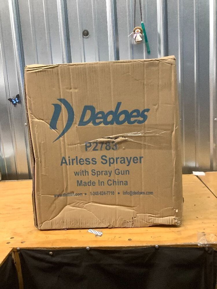 Dedoes P2783 Electric Airless Sprayer With HVLP Spray Gun - Image 3 - Lot 8078