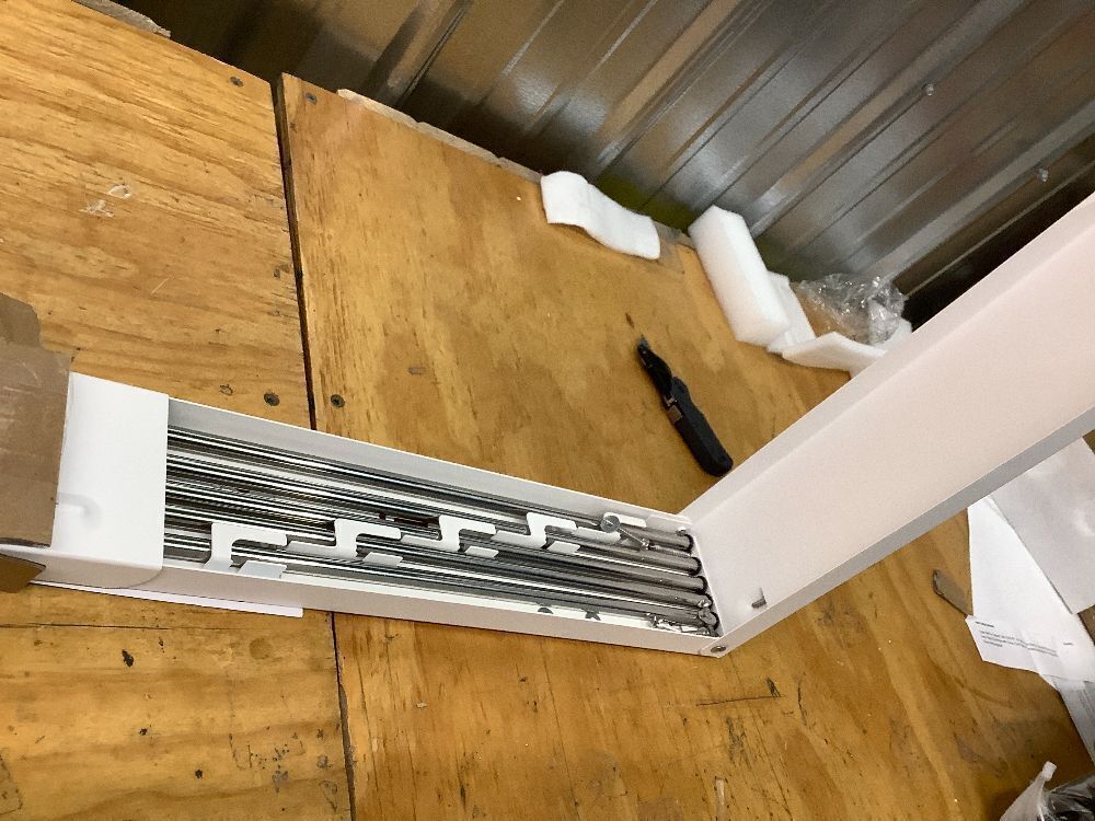 Wall Mounted Drying Rack, Laundry Clothes Drying Rack Foldable, Collapsible Hanger Clothing Wall Mount with 2 Towel Handles and Wall Template for Indoor Outdoor Hanging Clothes, 5 Rods, 31.5 Inch - Image 2 - Lot 8099