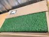 Dog Grass Pad with Tray, 34''X23'' Large Artificial Turf Grass Potty, Reusable Puppy Pee Pads for Dogs, Portable Dog Litter Box for Indoor/Outdoor Potty Training Toilet - Thumbnail 2