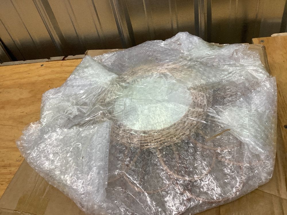 Yu Ru Wall Mirror for Bathroom, Rattan Wall Mount Mirror, Woven Round Wall Hanging Ornament Pendant for Living Room Bedroom Wicker Rattan Decorative Mirror - Image 3 - Lot 8102