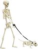 Halloween Skeleton 5.4FT Life Size Human Adult Skeletons with Skeleton Dog Halloween Decorations for Indoor Outdoor Garden Lawn,Haunted House Props, Spooky Scene Party Decor - Thumbnail 1