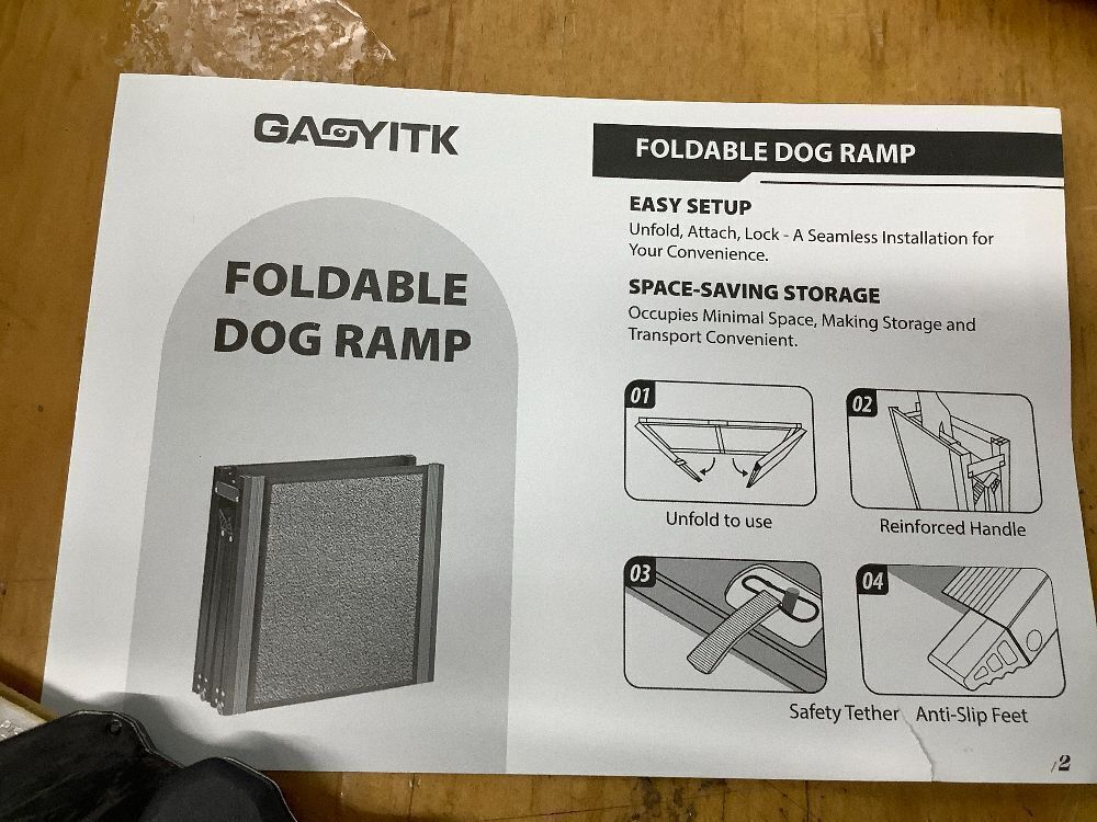 Foldable Dog Ramp - Image 3 - Lot 8113