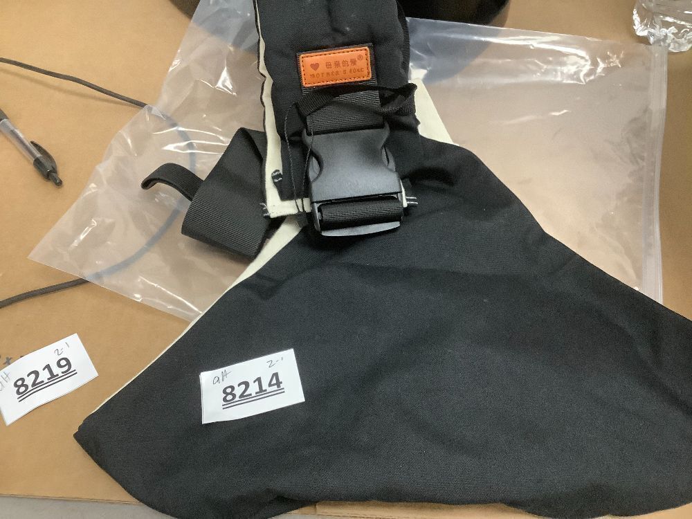 Baby Sling Carrier,Baby Sling,Toddler Carrier,Adjustable and Non-Slip Hip Seat Carriers Carrying 10-30 lbs(Black) - Image 3 - Lot 8214