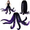 Funtery Women Octopus Costume Halloween Octopus Tentacles Dress Sea Witch Costume for Adults Cartoon Cosplay Party - Thumbnail 1