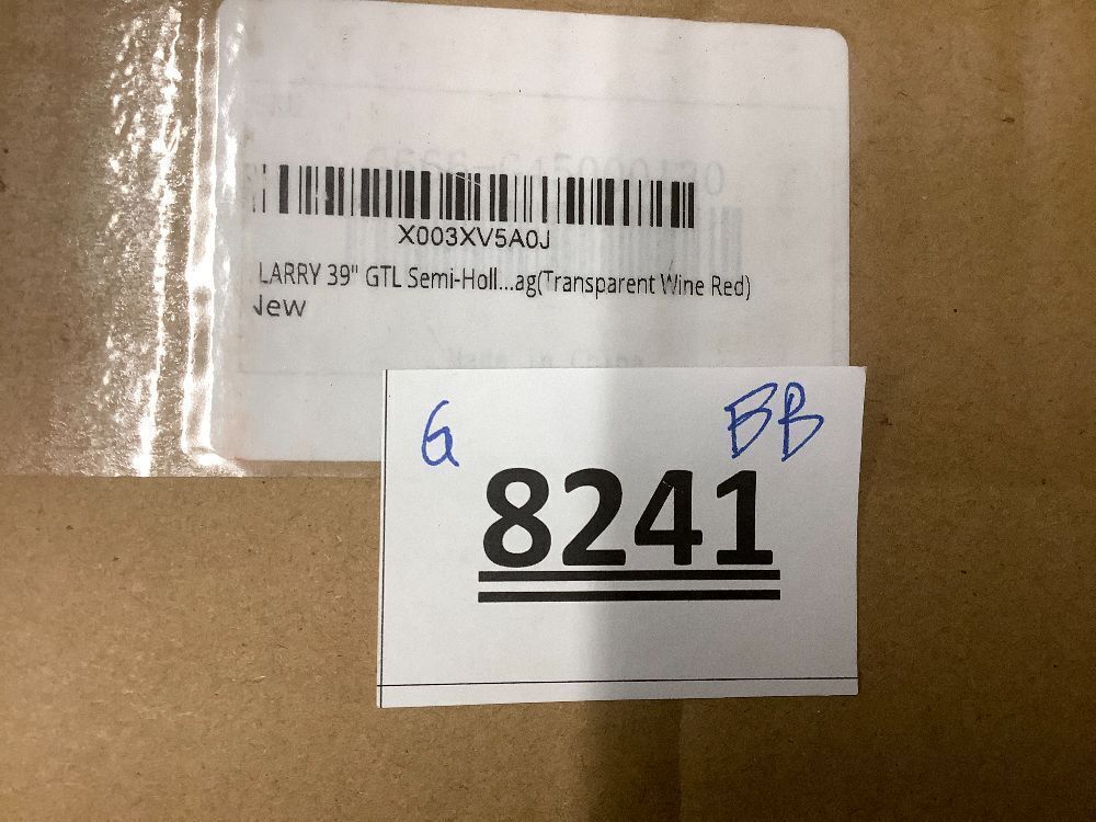 39" GTL Semi-Hollow Electric Guitar for Music Lover, HS Pickups Rosewood Fingerboard with Accessories Pack Guitar Bag - Image 5 - Lot 8241