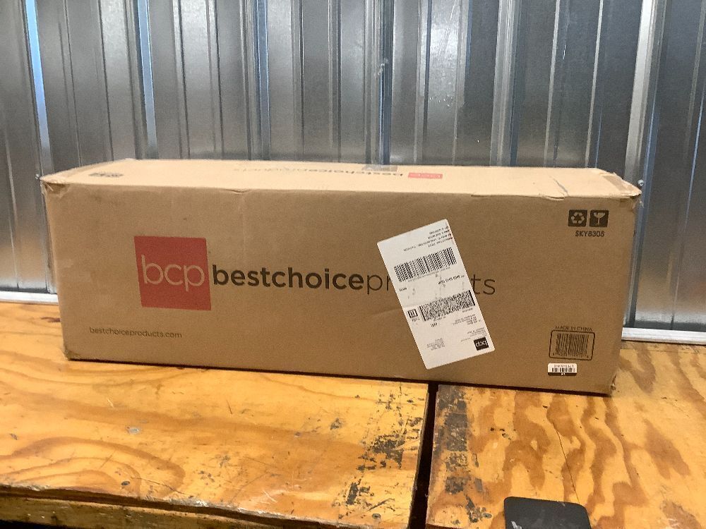 Pre-Lit Frosted Artificial Scotch Pine Christmas Tree w/ Metal Stand - Image 2 - Lot 8242