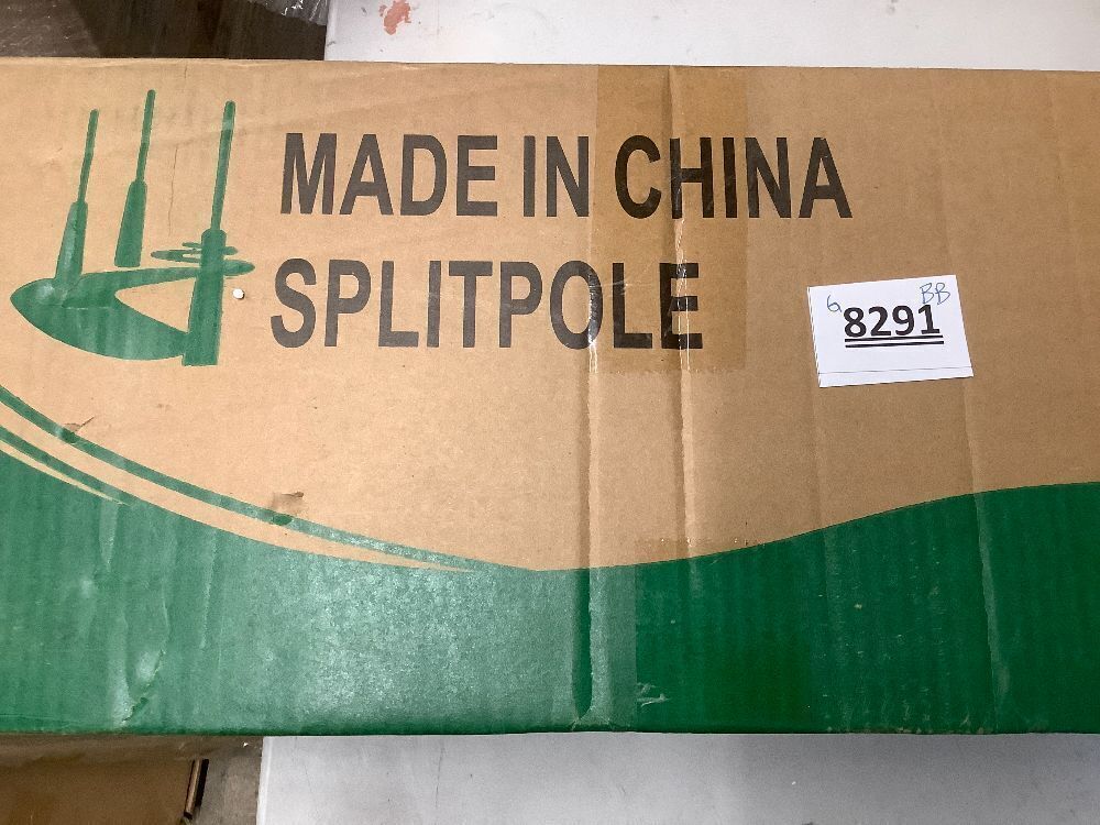 13ft Tall Street Light Pole,Metal Street Lamp Post for Outside Solar Lights Split Pole for Light with Mounting Steel Anchors Accessory for Outdoor,Backyard,Park,Parking,Driveway Pathway - Image 3 - Lot 8291