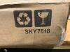 Large Water Hyacinth Double Laundry Hamper Basket w/ 2 Liner Bags - Thumbnail 3