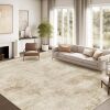 zesthome 9x12 Area Rugs for Living Room, Non-Slip Backing Washable Rug, Modern Abstract Area Rug, Stain Resistant Rugs for Bedroom, Ultra-Thin Large Area Rugs, Area Rug 9x12 - Thumbnail 1